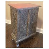 DR - Ornate Vintage-Style Foliate Cabinet