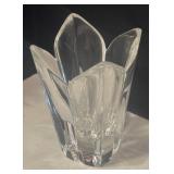 C6 - Orrefors Lotus Crystal Vase