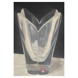 C6 - Orrefors Lotus Crystal Vase