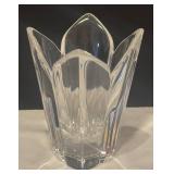 C6 - Orrefors Lotus Crystal Vase