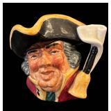 C6 - Royal Doulton Miniature Toby Mugs (Lot of 4) - Mr. Pickwick, Town Crier, Robin Hood, Pied Piper