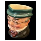 C6 - Royal Doulton Miniature Toby Mugs (Lot of 4) - Mr. Pickwick, Town Crier, Robin Hood, Pied Piper