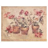 DR - Potted Roses II Print by Cheri Blum