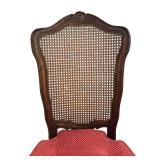 DR - Set of 4 Vintage Cane-Back Dining Chairs