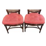 DR - Set of 4 Vintage Cane-Back Dining Chairs
