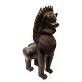 DR - Khmer-Style Guardian Foo Dog Sculpture