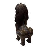 DR - Khmer-Style Guardian Foo Dog Sculpture