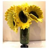 DR - Fabulous Felt Sunflowers in Vase