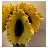 DR - Fabulous Felt Sunflowers in Vase