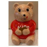 DR - Vintage Avon Teddy Bear Cookie Jar