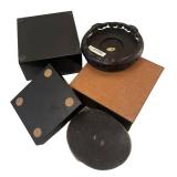 DR - Five Black Display Stands