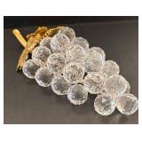 DR - Beautiful Crystal Grape Stem Figurine