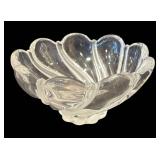 DR - Mikasa Peppermint Swirl Crystal Candy Dish