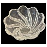 DR - Mikasa Peppermint Swirl Crystal Candy Dish
