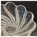 DR - Mikasa Peppermint Swirl Crystal Candy Dish