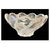DR - Mikasa Peppermint Swirl Crystal Candy Dish