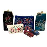 DR - Embroidered Pouches & Lipstick Holders
