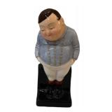 DR - Royal Doulton Dickens Figurines Trio - Tiny Tim, Fat Boy & Micawber