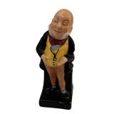 DR - Royal Doulton Dickens Figurines Trio - Tiny Tim, Fat Boy & Micawber