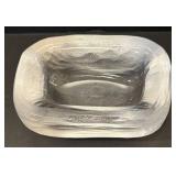 DR - Vintage Orrefors "Ice" or "Platina" Bowl by Vicke Lindstrand