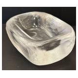 DR - Vintage Orrefors "Ice" or "Platina" Bowl by Vicke Lindstrand