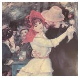 DR - Dance at Bougival Framed Print by Renoir
