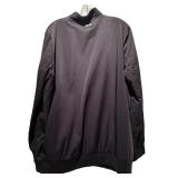 CC - Bernardo Bomber Jacket - Black, Zip Front, Ribbed Cuffs & Hem Size XL