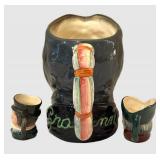 DR - Trio of Royal Doulton Toby Mugs