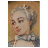 DR - Miniature Antique Portrait Print