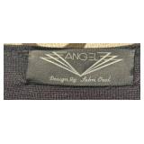 CC - Fabri Ozel Shawl - One Size Fits All, Knit Wrap with Fur Pom-Pom Trim