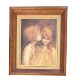 CC - Margaret Keane Little Kiss Print