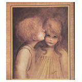 CC - Margaret Keane Little Kiss Print
