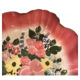 DR - Vintage Decora Hand Painted California Ceramic Wall Decor