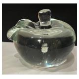 DR - Glass Apple Paperweight