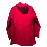 CC - Kristin Blake Coat - Red Hooded Parka Style