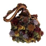 DR - Mary Frances Patchwork Beaded Handbag