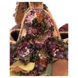 DR - Mary Frances Patchwork Beaded Handbag