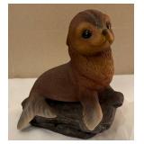 DR - Two Homco Seal Figurines