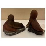 DR - Two Homco Seal Figurines