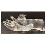DR - Crystal Bird in Hand Figurine