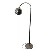 FR - Vintage Italian Arc Floor Lamp - Marble Base, Adjustable Neck
