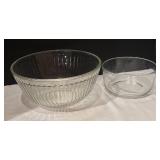 DR - Collection of Six Pyrex Glass Mixing Bowls