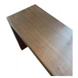 LR - Brown Wood Console Table