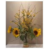 LR - Three Faux Floral Arrangments
