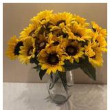LR - Three Faux Floral Arrangments