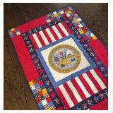 LR - Department of the Army Motif Quilt