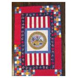 LR - Department of the Army Motif Quilt