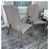 BY - Pair of Patio Chairs