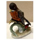 C4 - Four Bird Figurines by Lefton, Goto Originals, Andrea by Sadek and More
