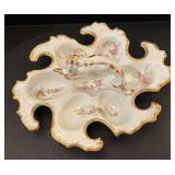 LR - Three Oyster Plates by Martin Limoges of France, Weimar and More